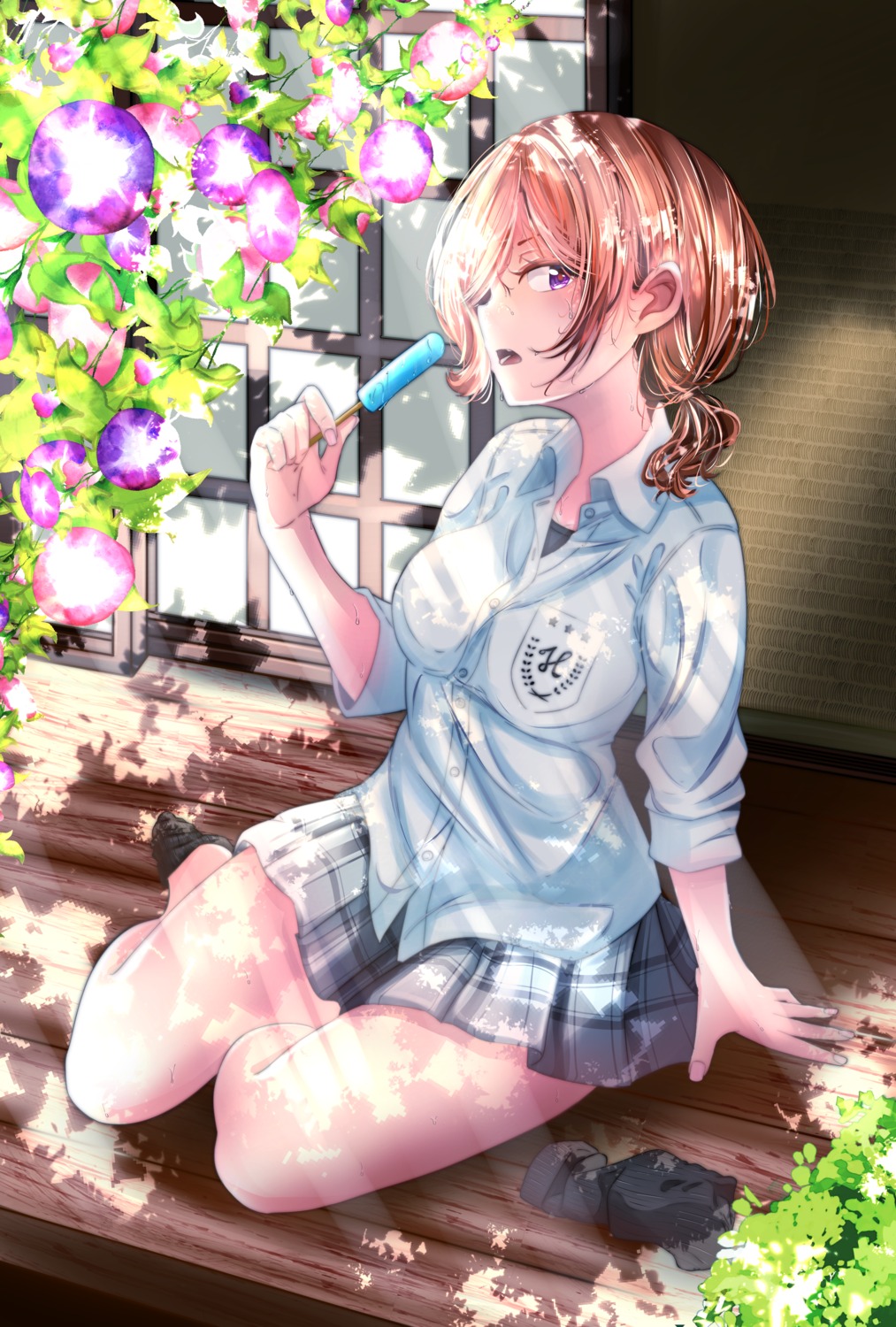 higuchi_madoka, seifuku, the_idolm@ster, the_idolm@ster_shiny_colors, tktk-tnk