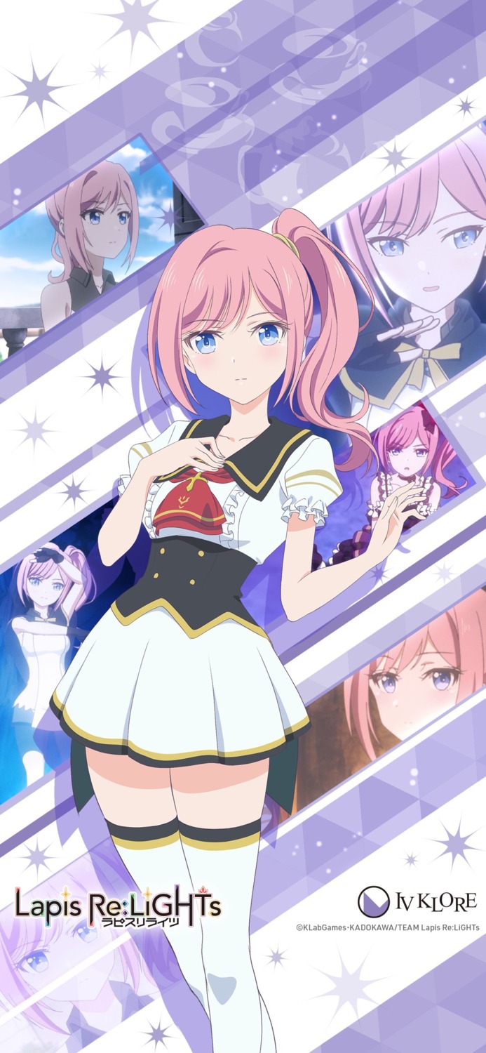 alpha_(lapis_re:lights), lapis_re:lights, seifuku, thighhighs