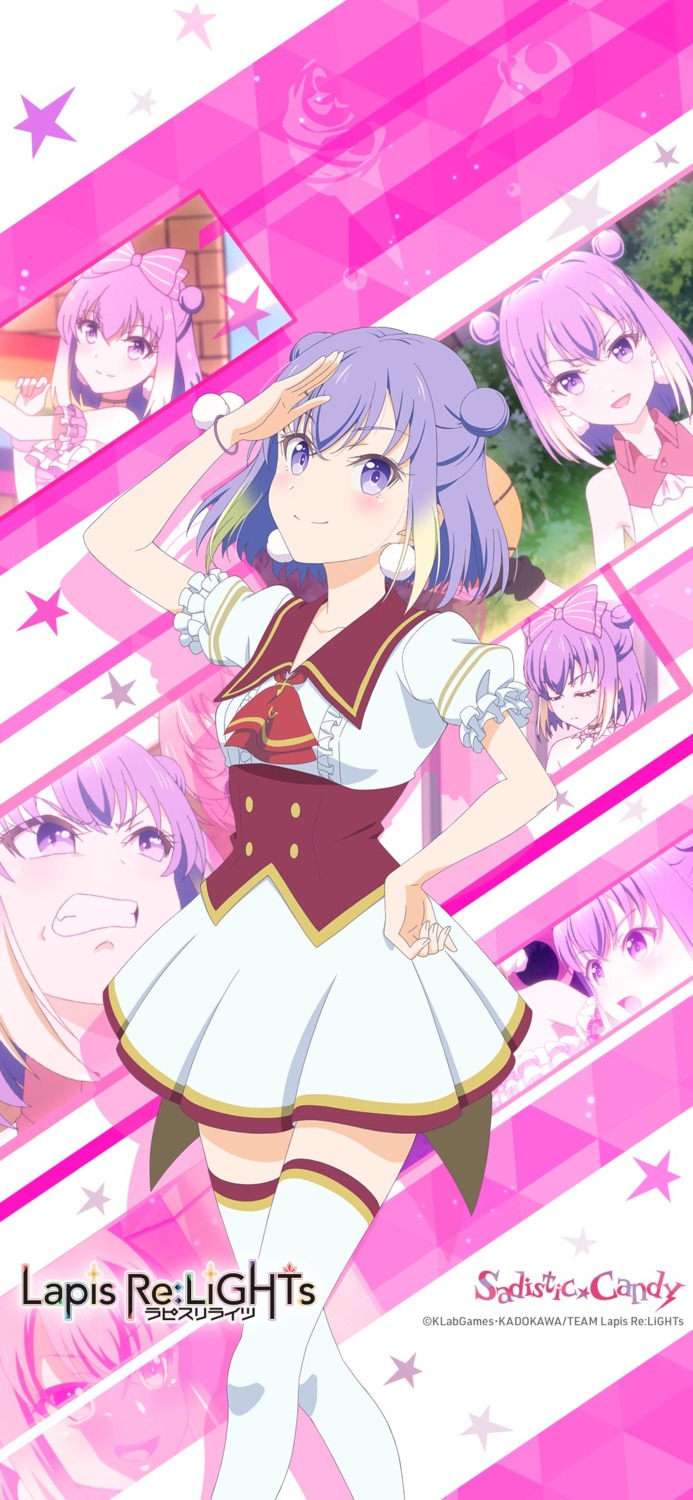 lapis_re:lights, lucifer_(lapis_re:lights), seifuku, thighhighs