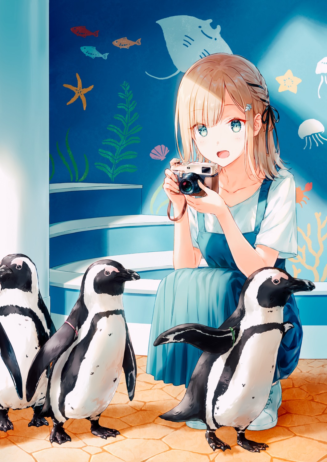 dress, hashimoto_sana, hiten, penguin
