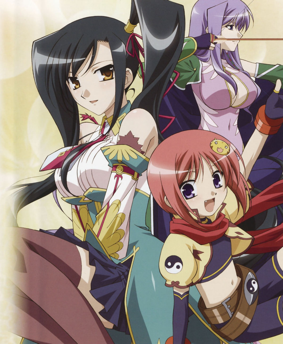 chouhi, kanu, koihime_musou, kouchuu, screening