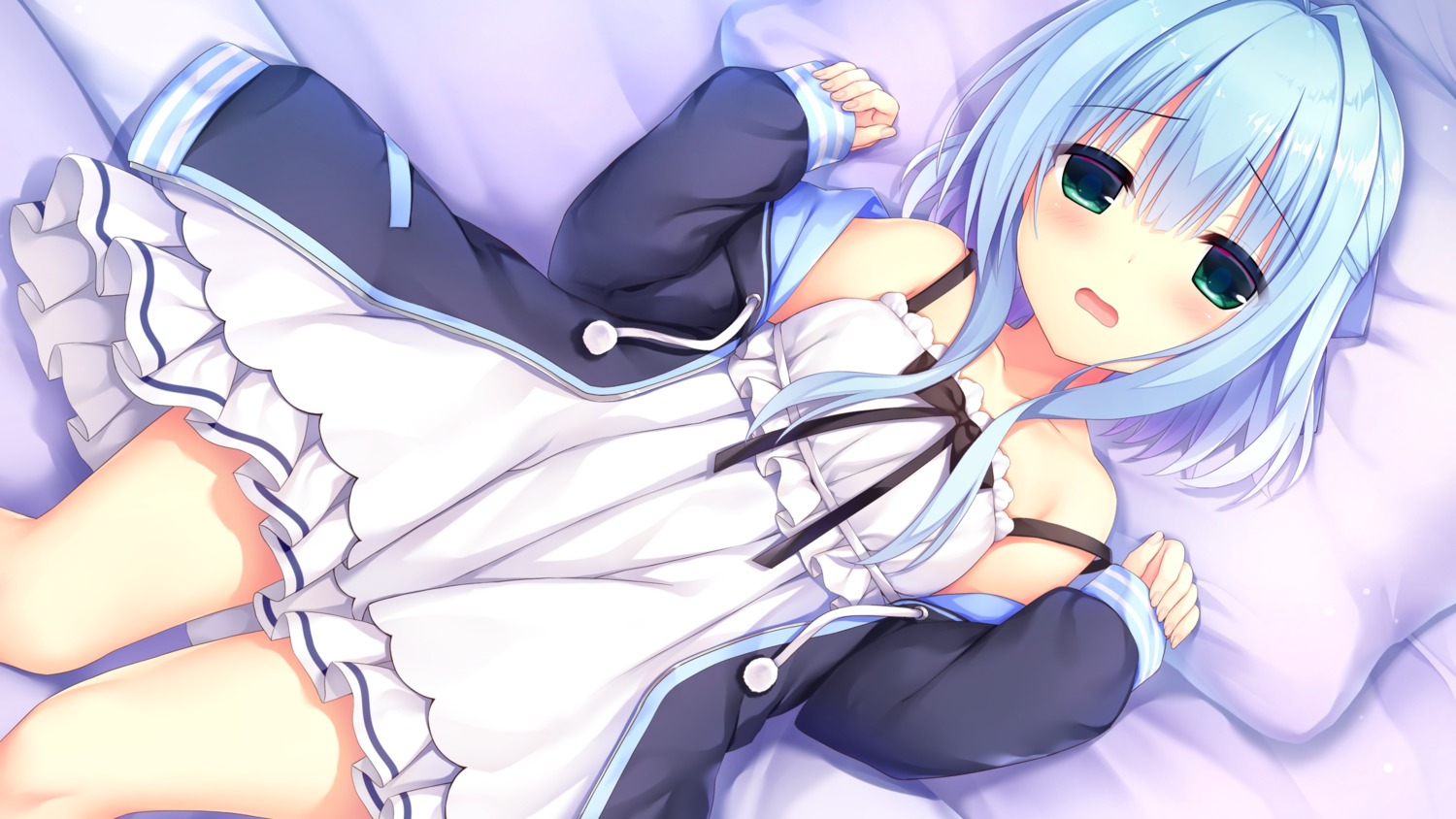 dress, game_cg, hamidashi_creative, madosoft, nishiki_asumi, open_shirt, utsunomiya_tsumire