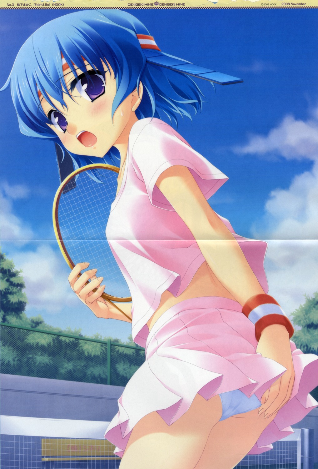 crease, fairlylife, matsushita_makako, pantsu, takaoka_asagao, tennis