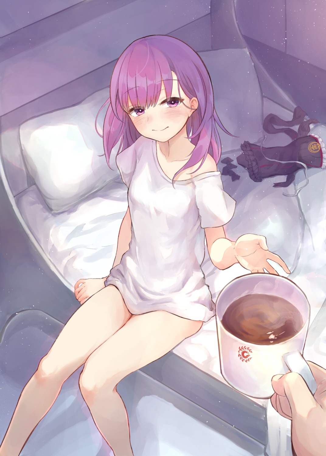 dress_shirt, fate/grand_order, harupippo, helena_blavatsky_(fate)