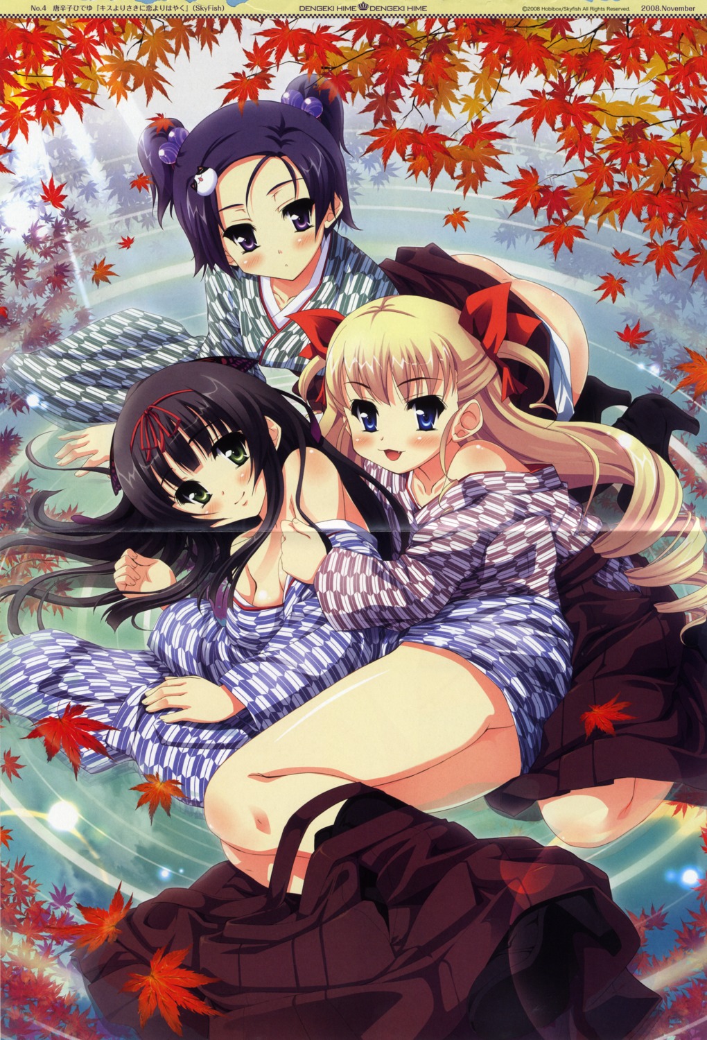 asagiri_itsuki, crease, kisai_rurika, kiss_yori_saki_ni_koi_yori_hayaku, skyfish, tougarashi_hideyu, tsurugashima_arumi, undressing