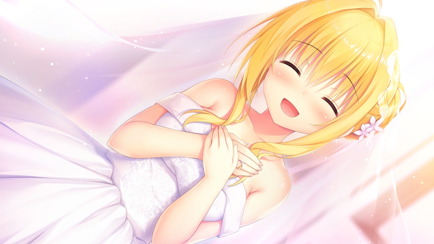 dress, game_cg, hamidashi_creative, izumi_hiyori, madosoft, utsunomiya_tsumire, wedding_dress