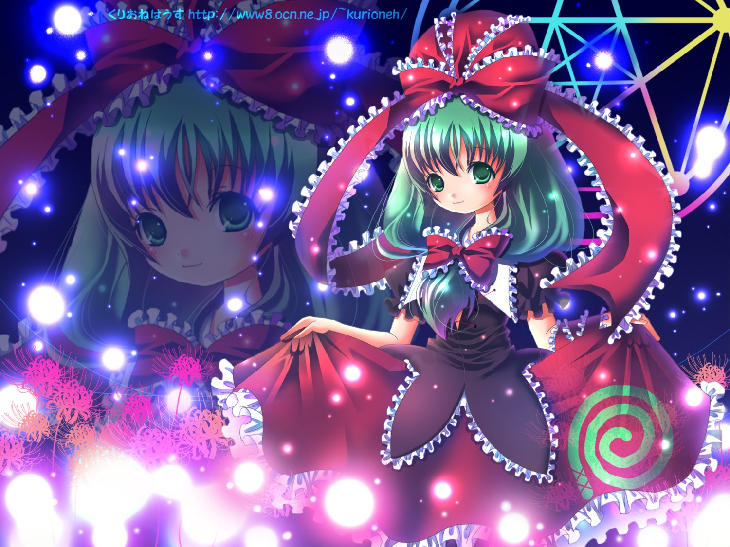 imeri_fuzuki, kagiyama_hina, touhou, wallpaper