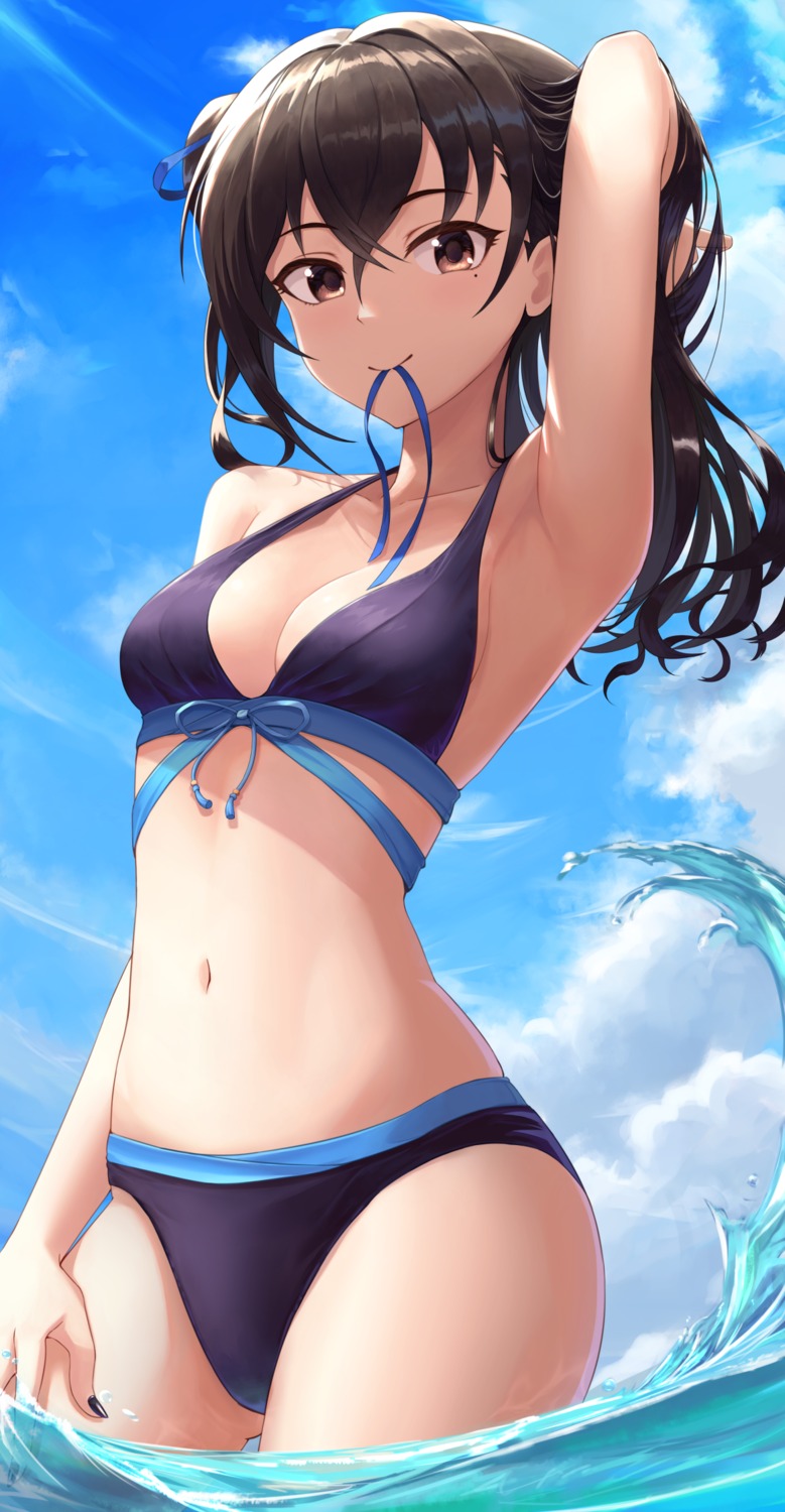 bikini, maitake_(maitake1234), sunazuka_akira, swimsuits, the_idolm@ster, the_idolm@ster_cinderella_girls, wet