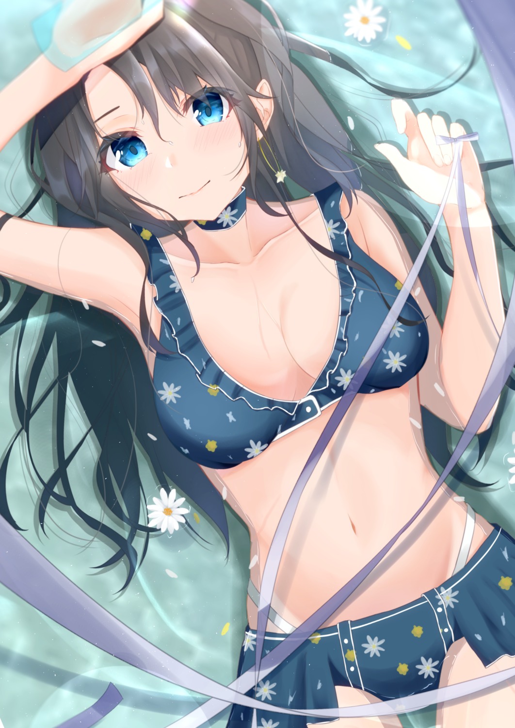 bikini, kunimine_yuzuki, mitsumine_yuika, swimsuits, the_idolm@ster, the_idolm@ster_shiny_colors, wet
