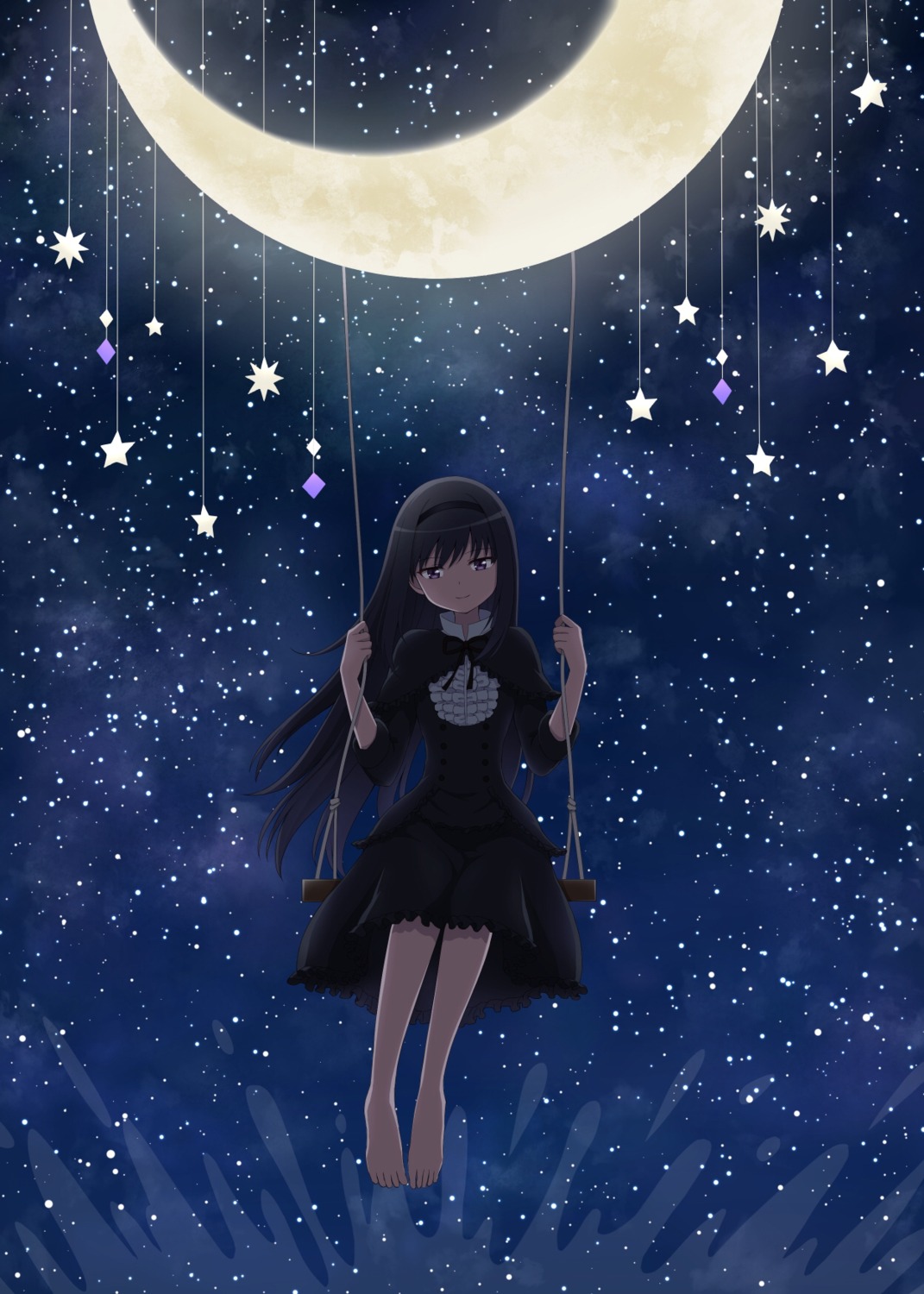 akemi_homura, darknessukaru, dress, mahou_shoujo_madoka_magica