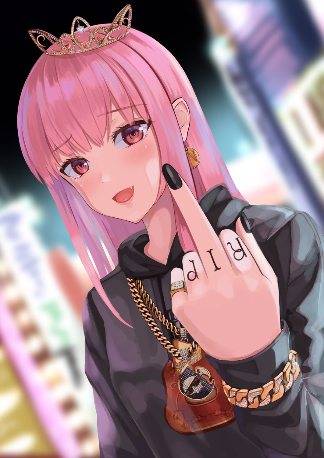 hololive, hololive_english, mori_calliope, shaketarako, tattoo