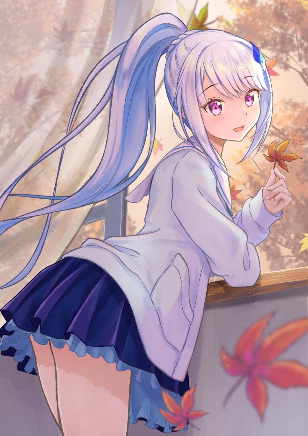 ass, lize_helesta, nijisanji, rgrey00, seifuku, skirt_lift