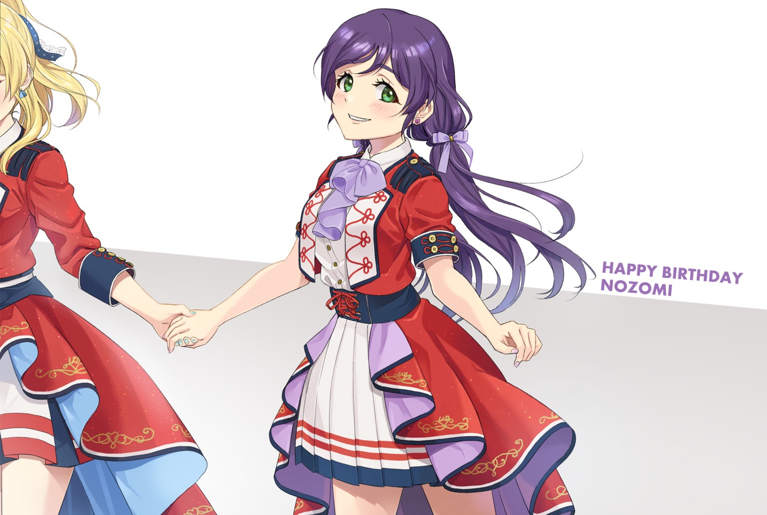 ayase_eli, love_live!, love_live!_(series), oitsuki_(getsumen_diver), toujou_nozomi, uniform, yuri