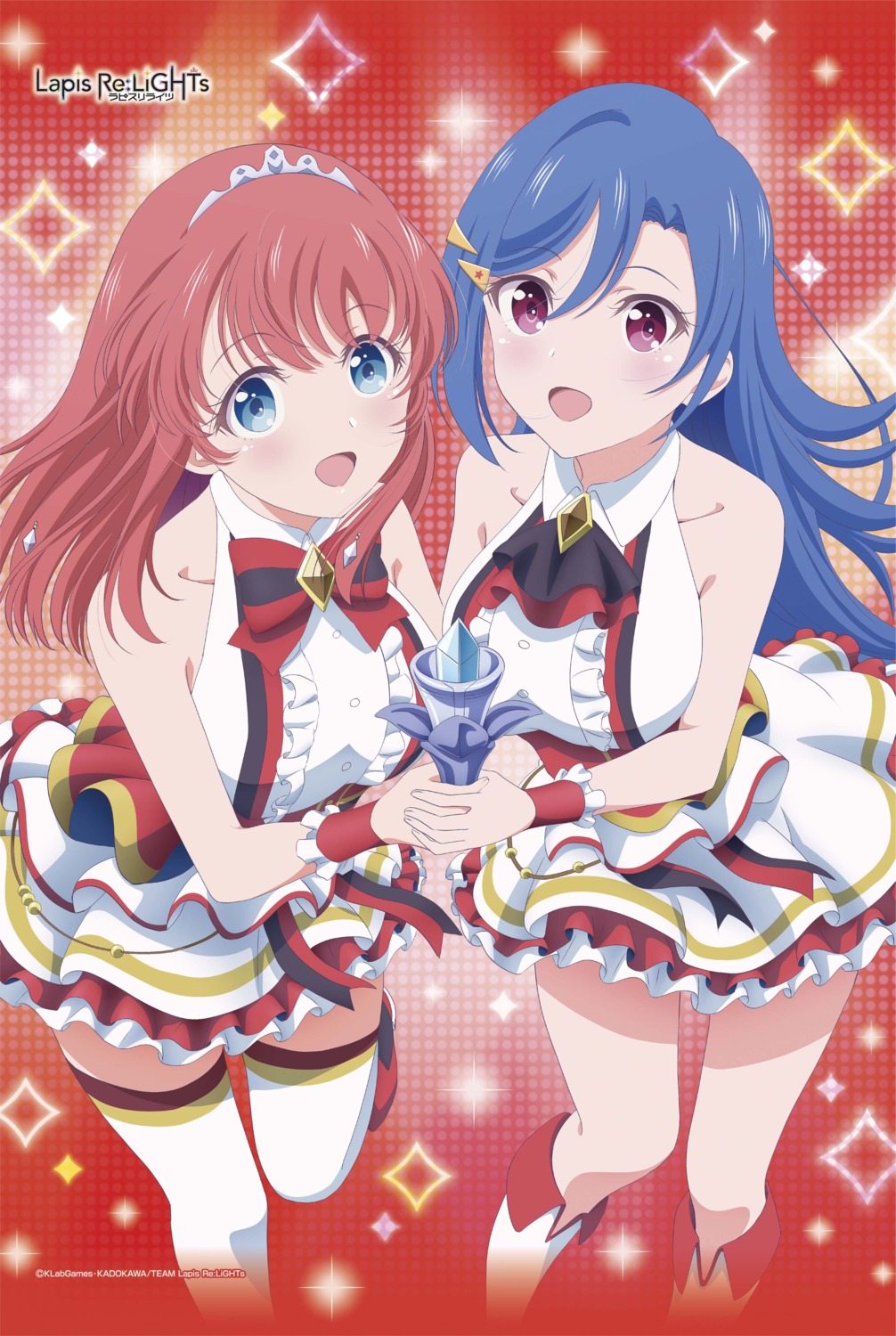 lapis_re:lights, rosetta_(lapis_re:lights), tagme, thighhighs, tiara_(lapis_re:lights), uniform