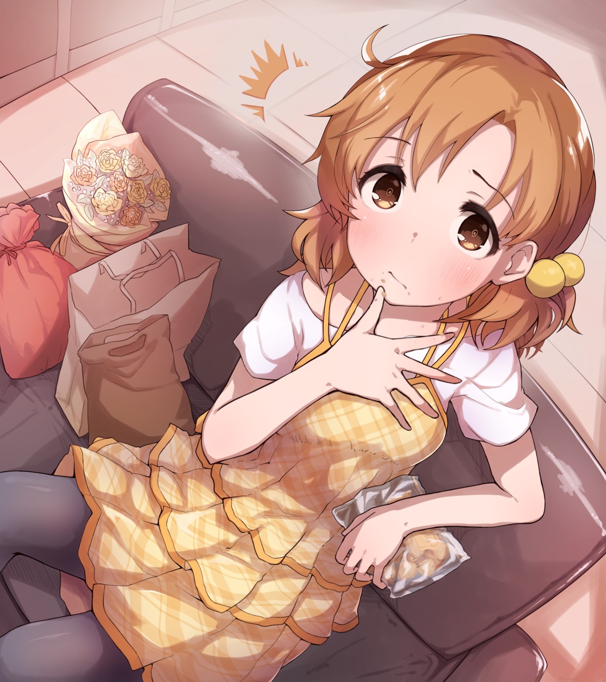 dress, pantyhose, the_idolm@ster, the_idolm@ster_million_live!, woshinon, yabuki_kana