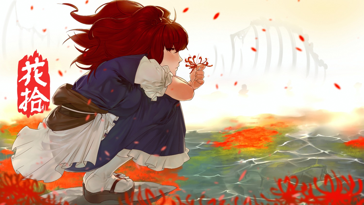 onozuka_komachi, rat1989, touhou, wallpaper