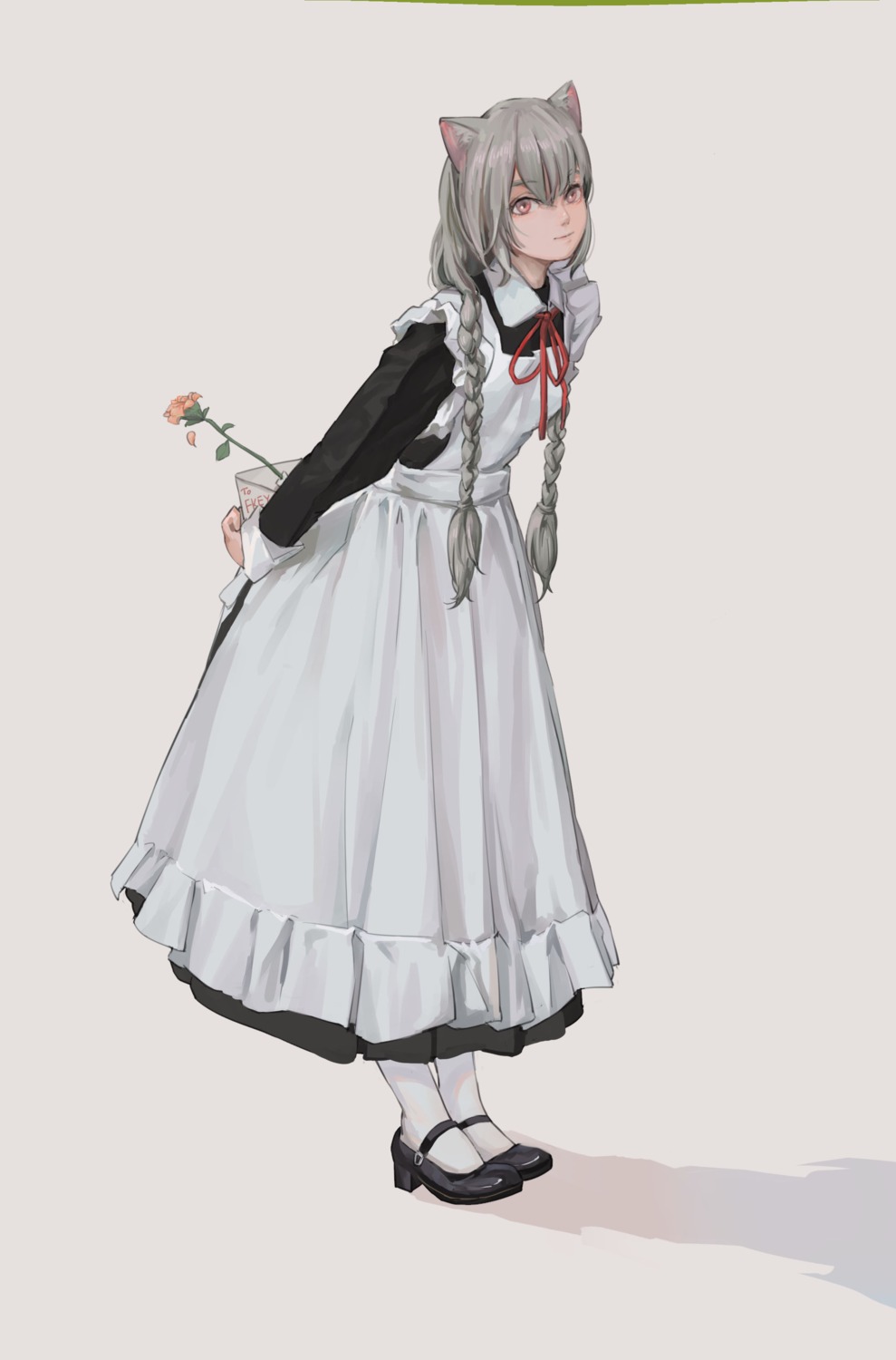 animal_ears, heels, kuweichuanxin_jr, maid, nekomimi