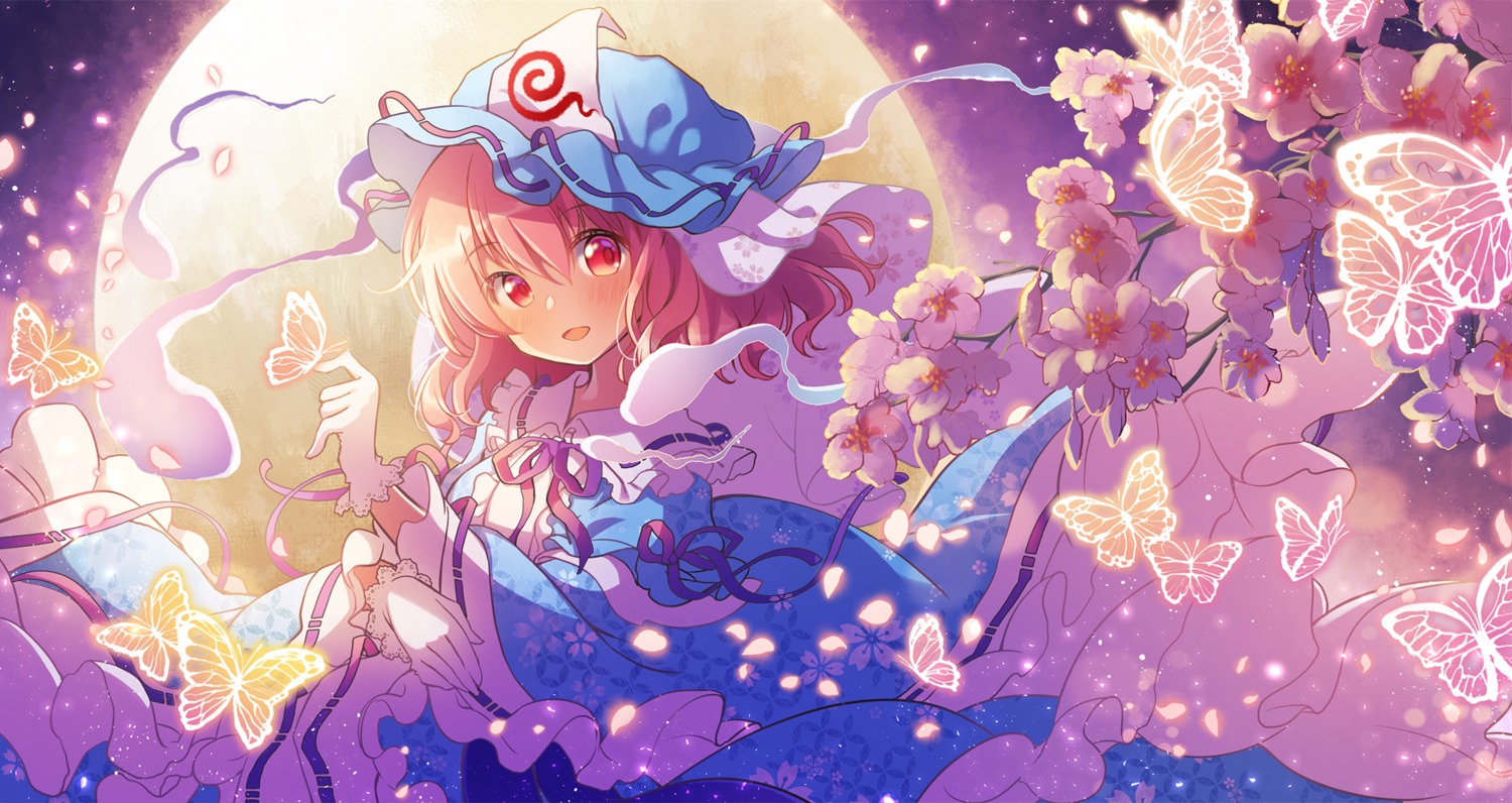 dress, kawanobe, saigyouji_yuyuko, touhou