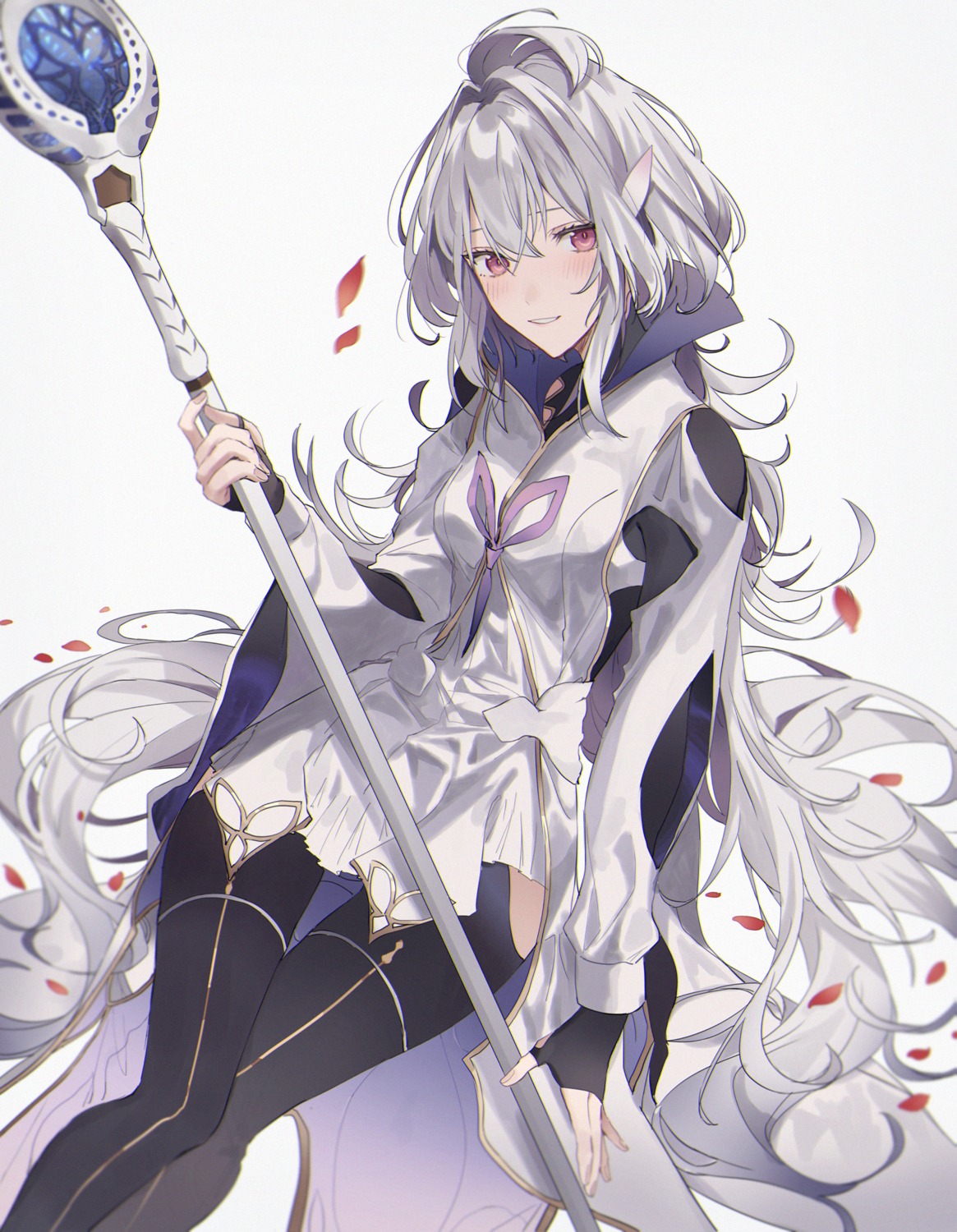 bodysuit, fate/grand_order_arcade, merlin_(fate/prototype), weapon, yurumawari