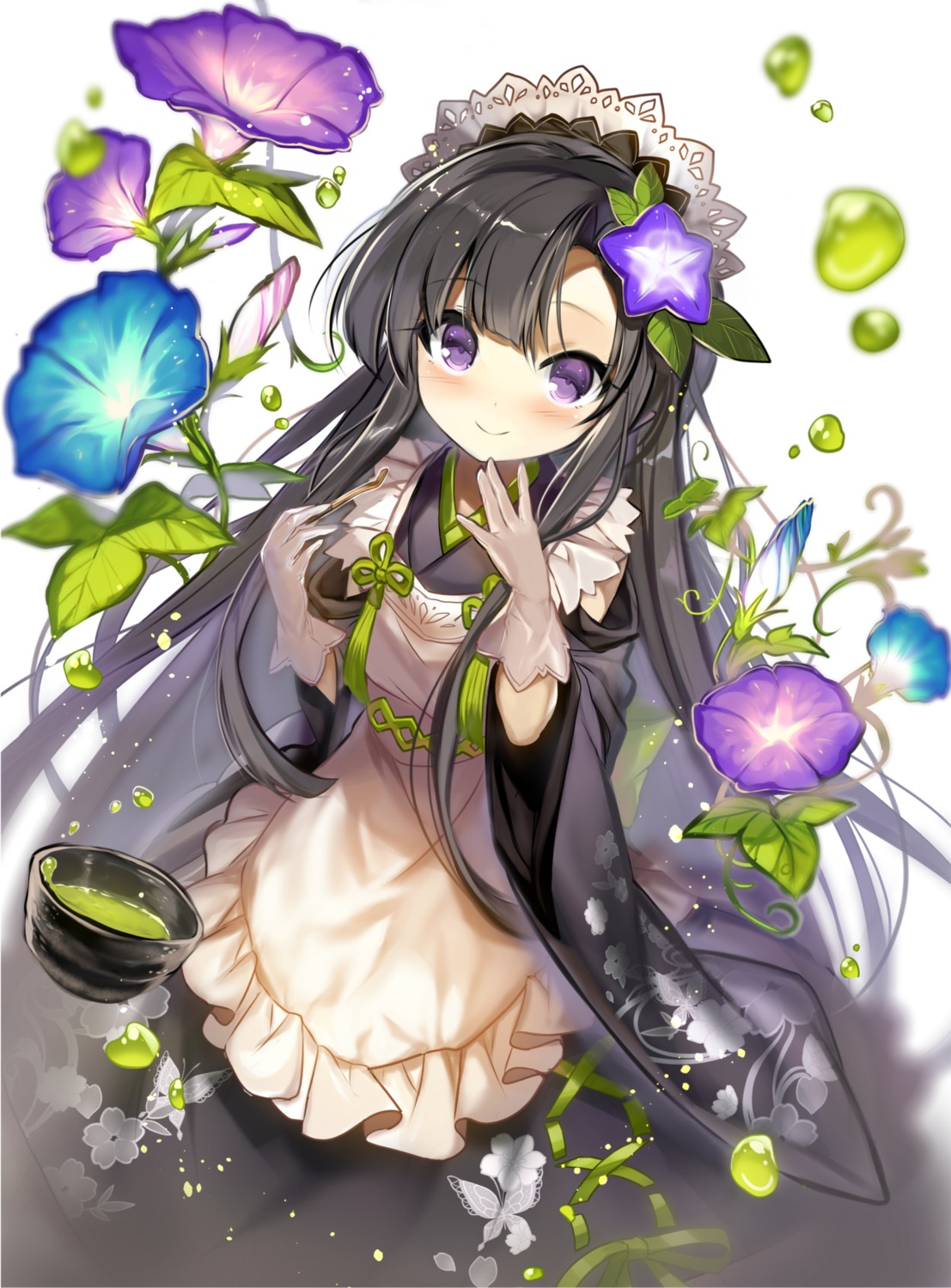 fuupu, maid, sengoku_bushouki_muramasa, wa_maid