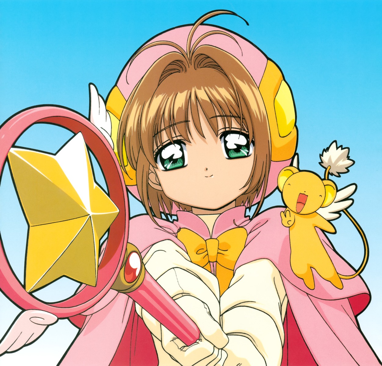 card_captor_sakura, hasebe_atsushi, kerberos, kinomoto_sakura, madhouse, possible_duplicate, weapon