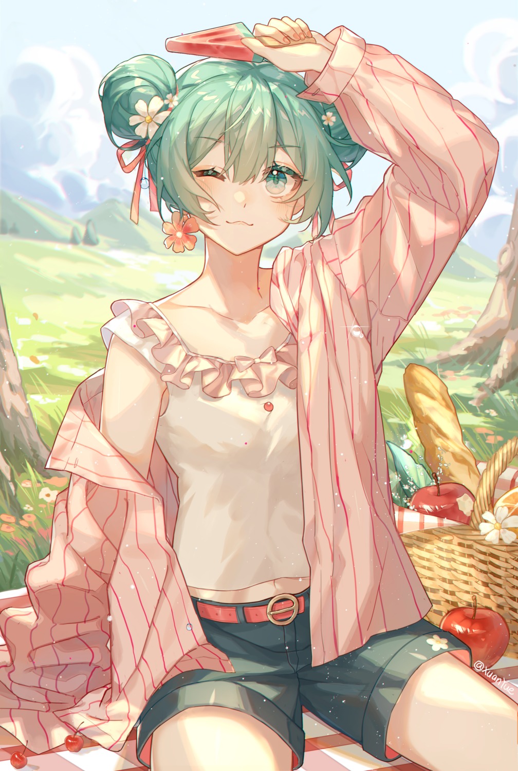 hatsune_miku, vocaloid, xuanli