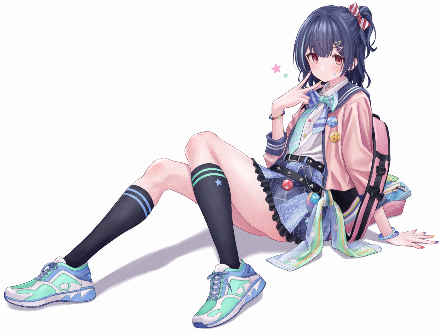 3mptydays, morino_rinze, seifuku, skirt_lift, the_idolm@ster, the_idolm@ster_shiny_colors