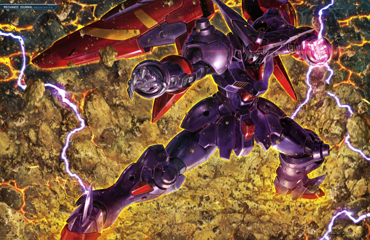 g_gundam, gundam, master_gundam, mecha