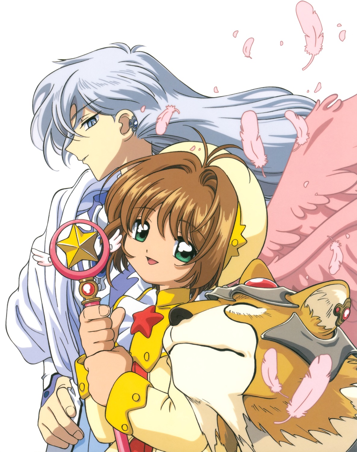 card_captor_sakura, kerberos, kinomoto_sakura, madhouse, takahashi_kumiko, weapon, yue