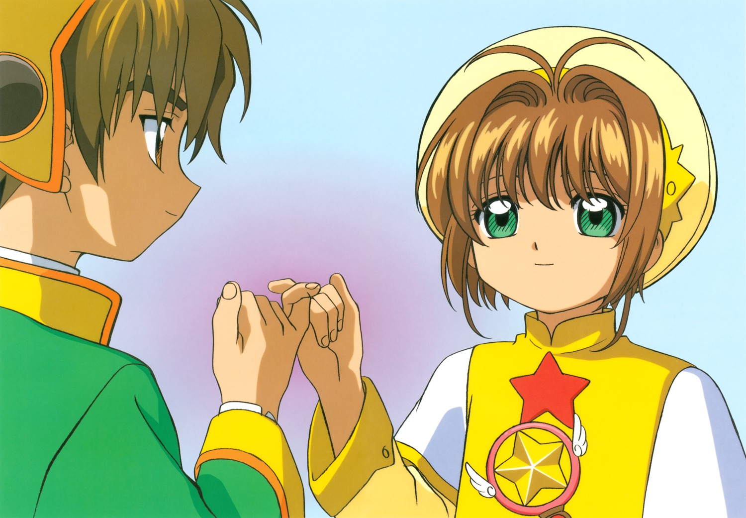 card_captor_sakura, kinomoto_sakura, kitao_masaru, li_syaoran, madhouse, possible_duplicate, weapon