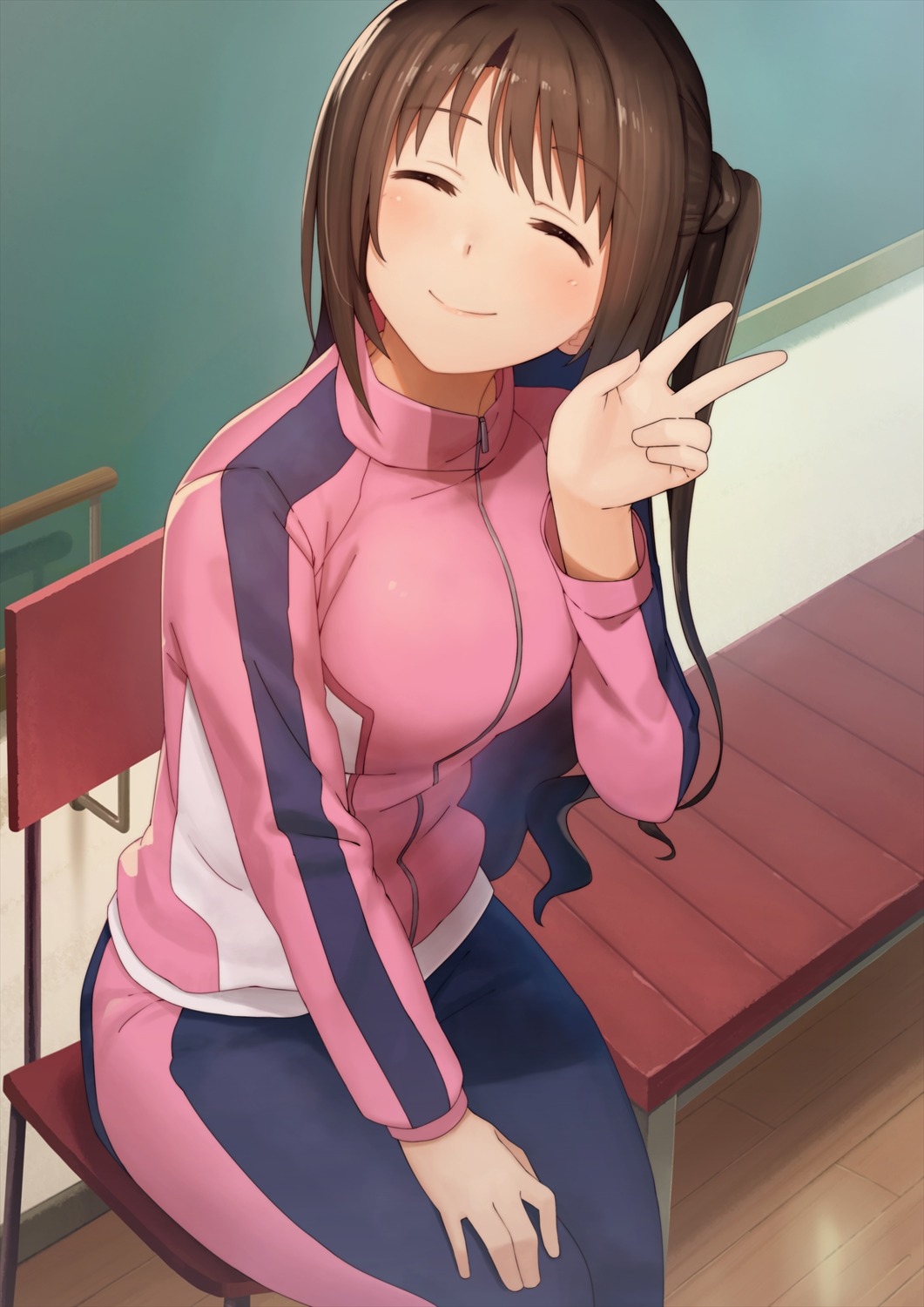 dacchi, gym_uniform, shimamura_uzuki, the_idolm@ster, the_idolm@ster_cinderella_girls