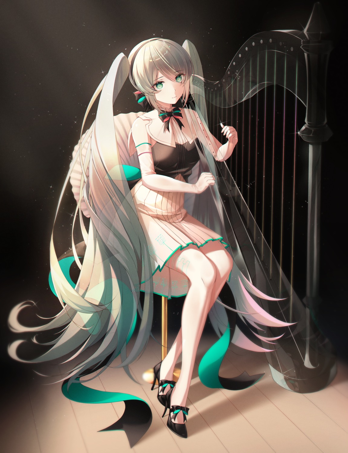 hatsune_miku, hatsune_miku_symphony, heels, infinity_(kkx132), vocaloid