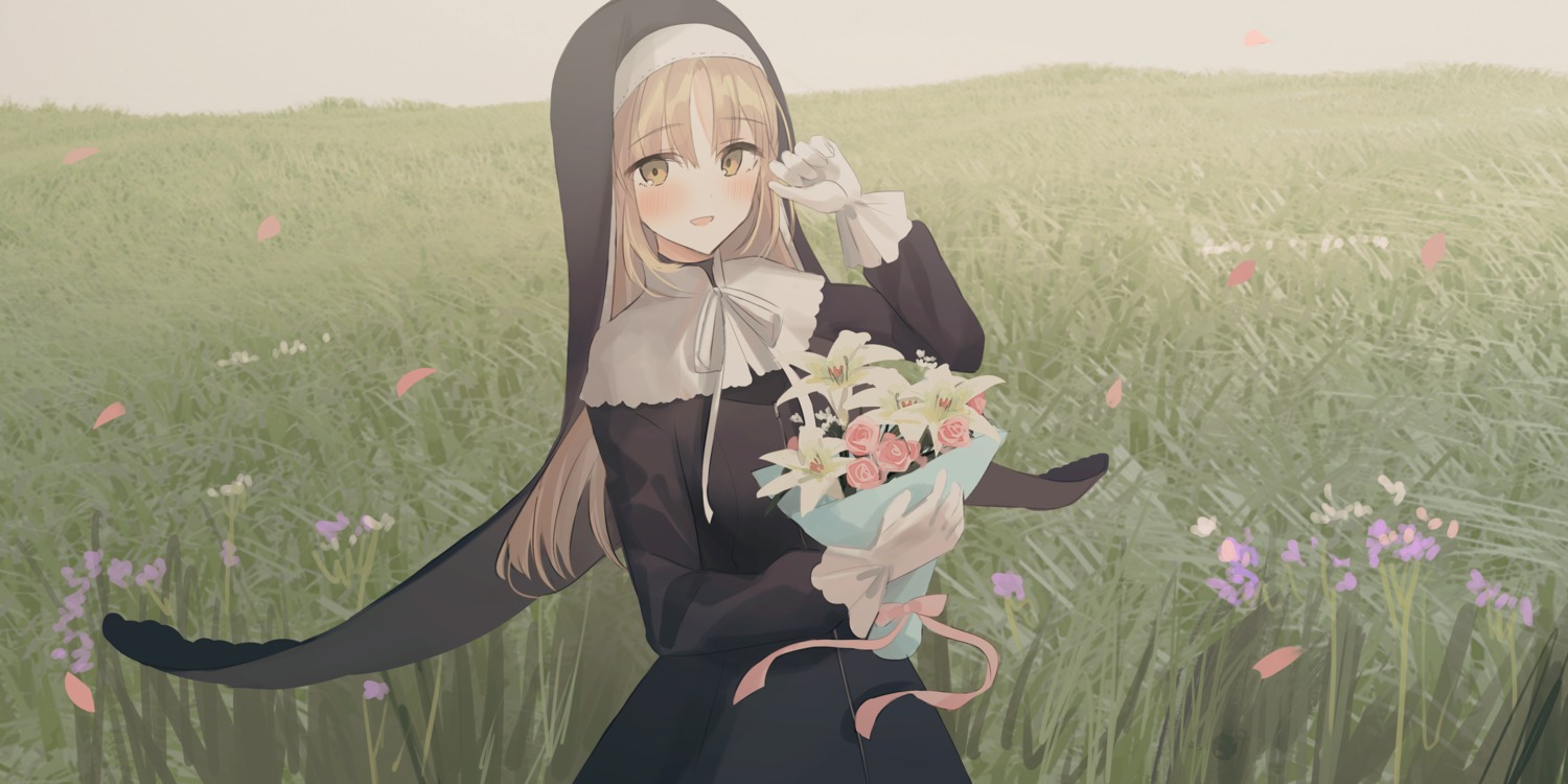 chihuri, nijisanji, nijisanji_seeds, nun, sister_claire