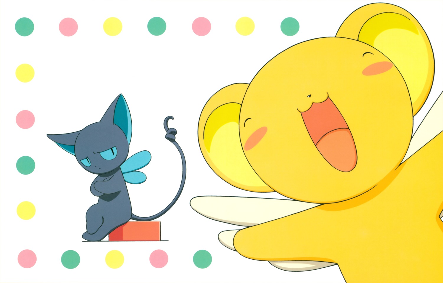 card_captor_sakura, hasebe_atsushi, kerberos, madhouse, spinel_sun, tail, wings