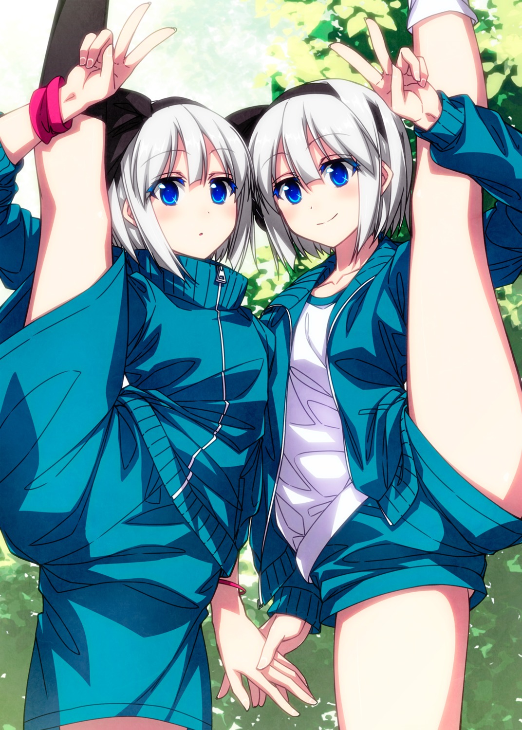 gym_uniform, konpaku_youmu, sazanami_mio, touhou