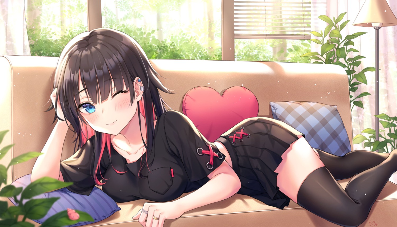 soyubee, thighhighs