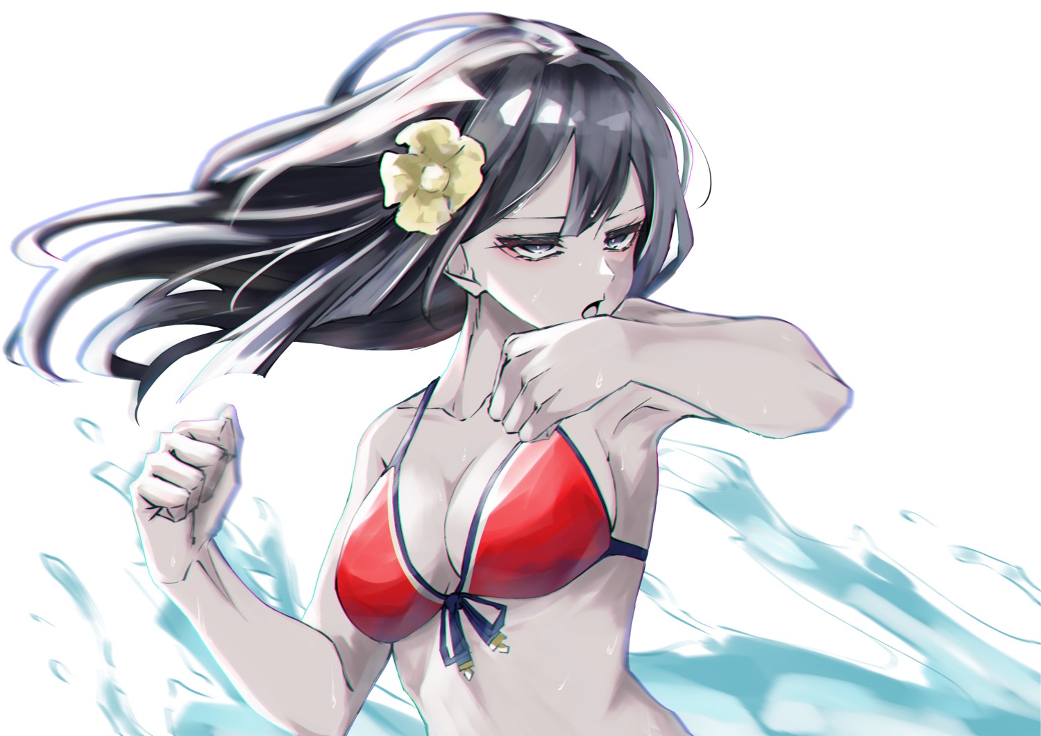 aragami0618, bikini_top, cleavage, love_live!_(series), love_live!_nijigasaki_gakuen_school_idol_doukoukai, swimsuits, yuuki_setsuna