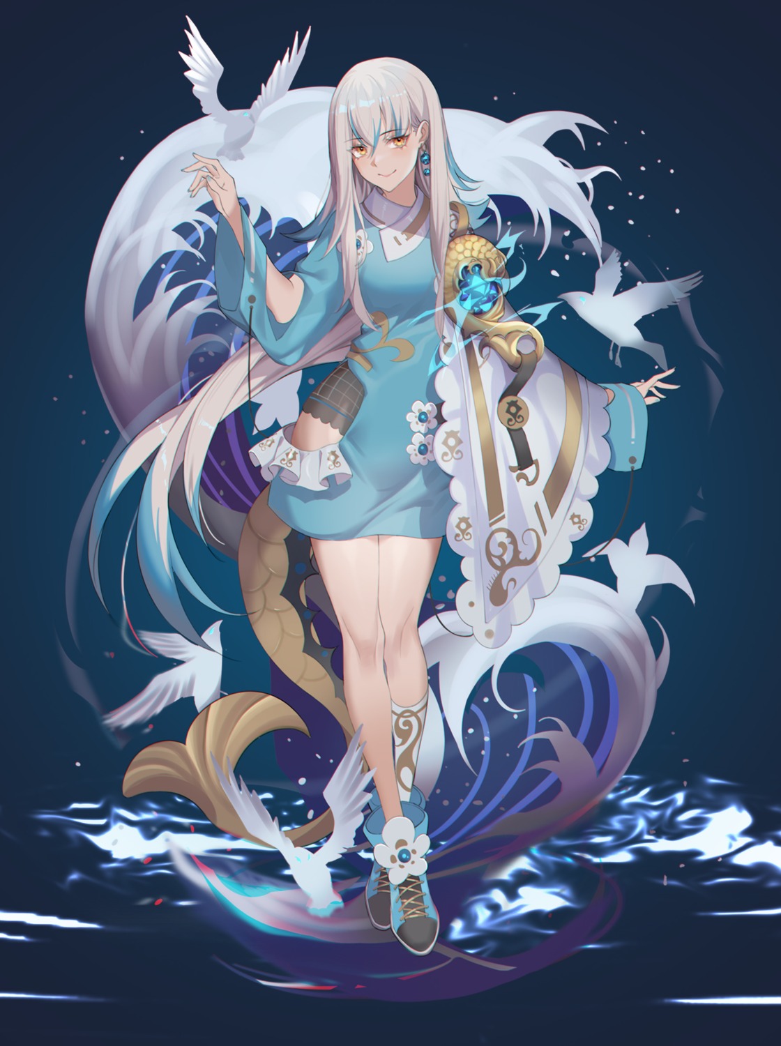 dress, henz, tail