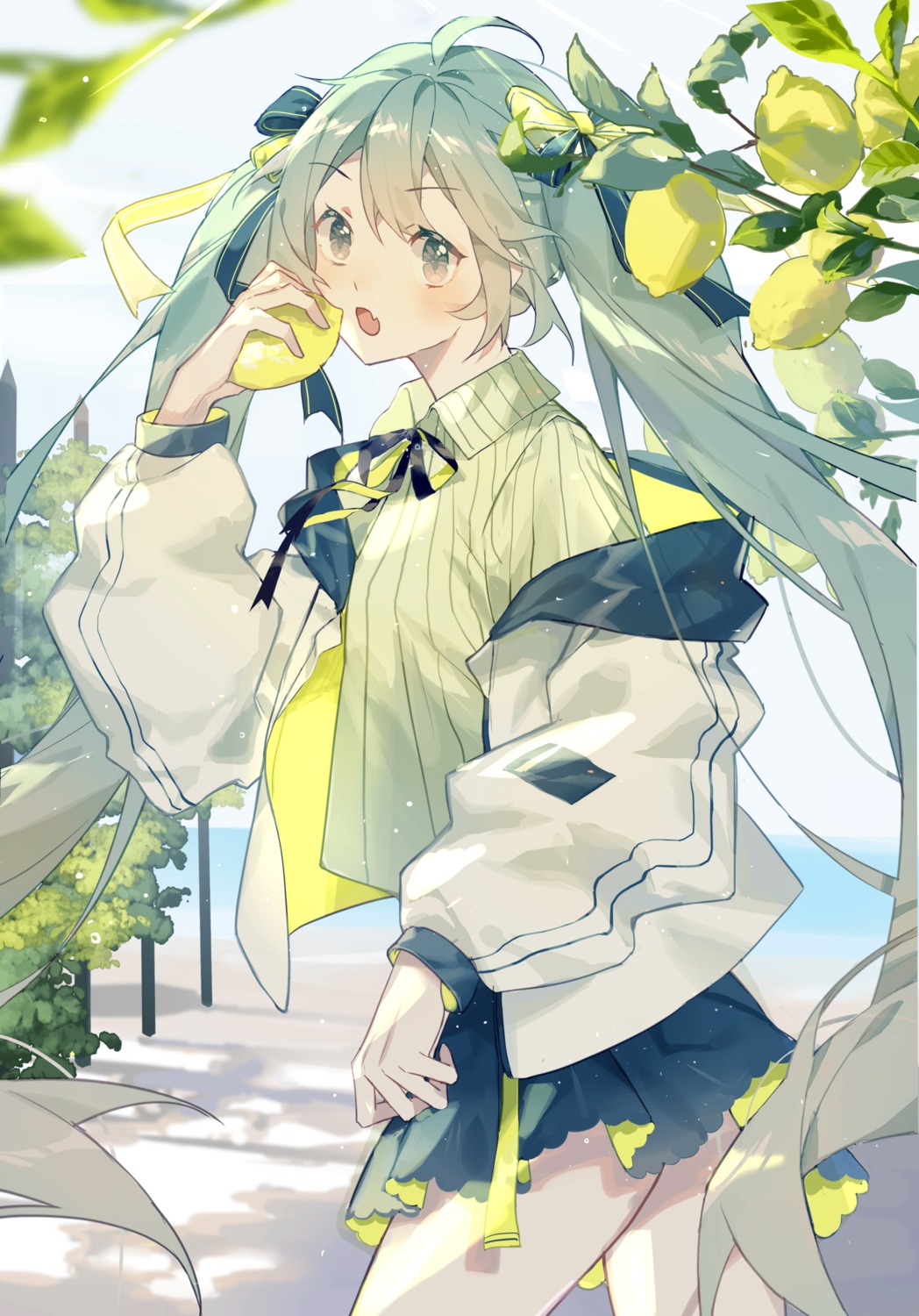 hatsune_miku, vocaloid, xuanli