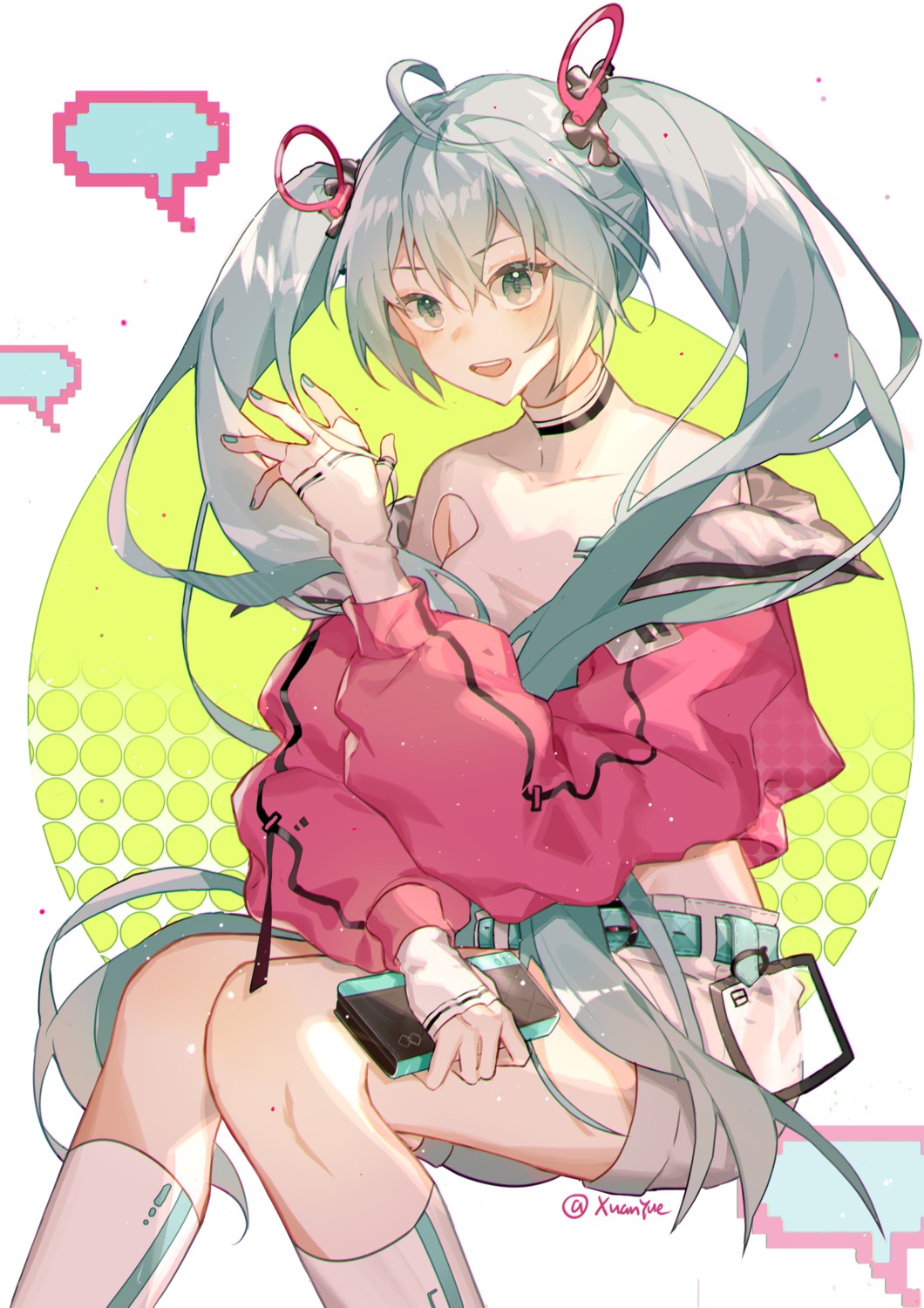 hatsune_miku, vocaloid, xuanli