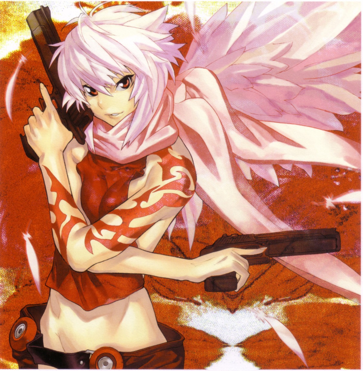bakuretsu_tenshi, gun, hakua_ugetsu, jo