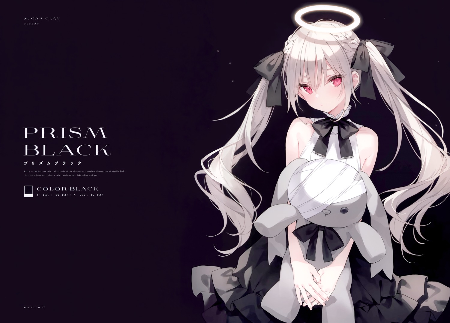 angel, bandages, carneades, dress, elle_(rurudo), gothic_lolita, lolita_fashion, rurudo