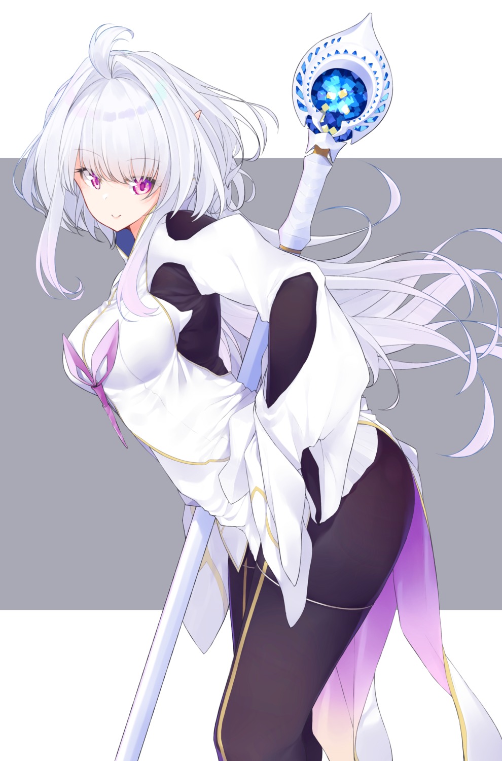 bodysuit, fate/grand_order_arcade, merlin_(fate/prototype), miya_ur, weapon