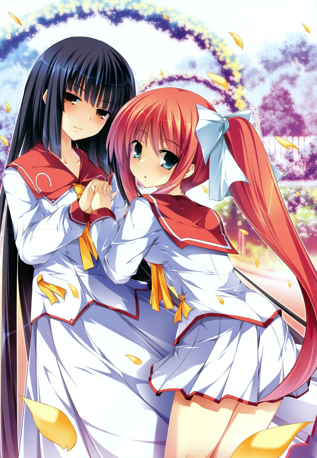 crease, ensemble_(company), hana_to_otome_ni_shukufuku_wo, houshou_seika, mutou_kurihito, nagishiro_miyako, seifuku