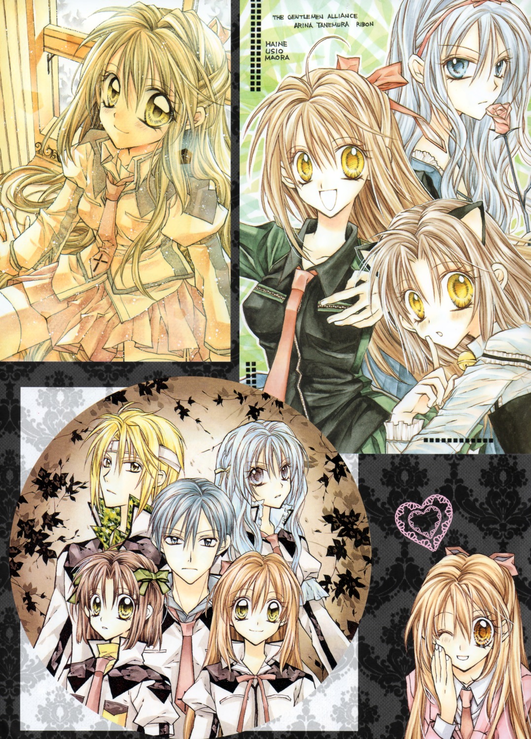 amamiya_ushio, animal_ears, ichinomiya_yoshitaka, nekomimi, otomiya_haine, seifuku, shinshi_doumei_cross, tanemura_arina