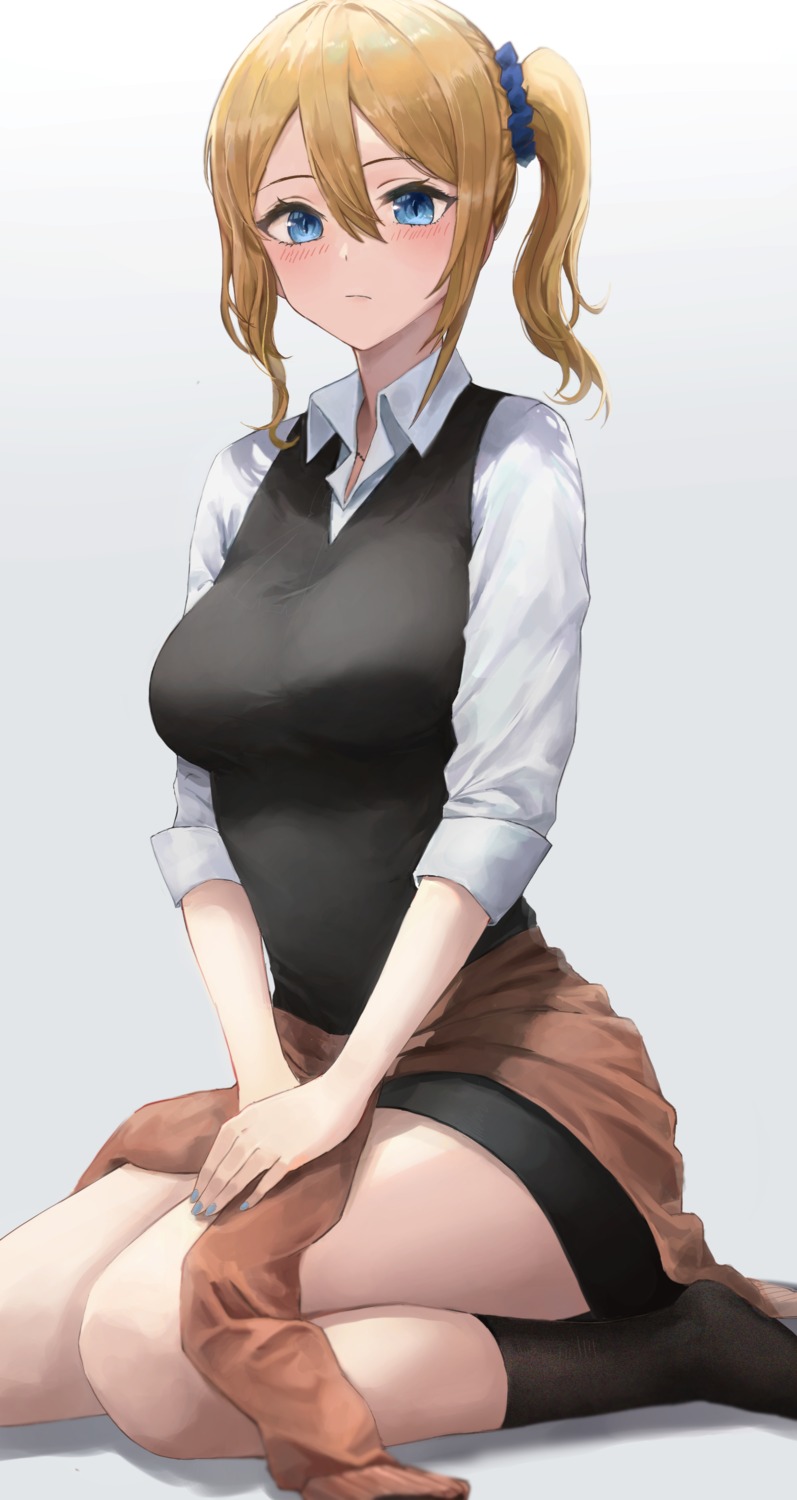 hayasaka_ai, kaguya-sama_wa_kokurasetai_~tensai-tachi_no_renai_zunousen~, pigone, seifuku, sweater