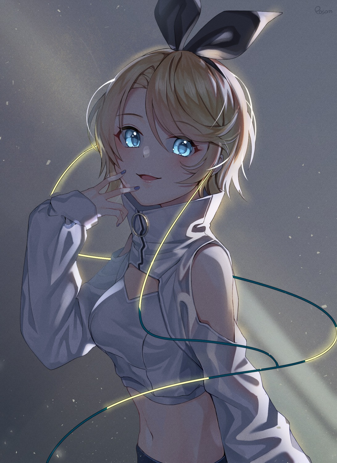 kagamine_rin, posom, vocaloid