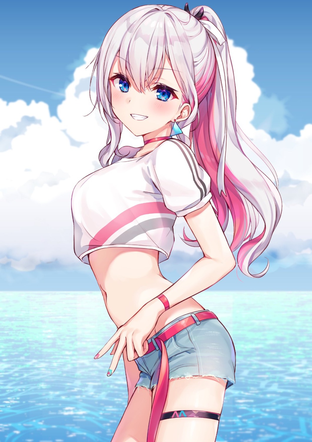avatar_2.0_project, garter, komeshiro_kasu, musubime_yui, torn_clothes