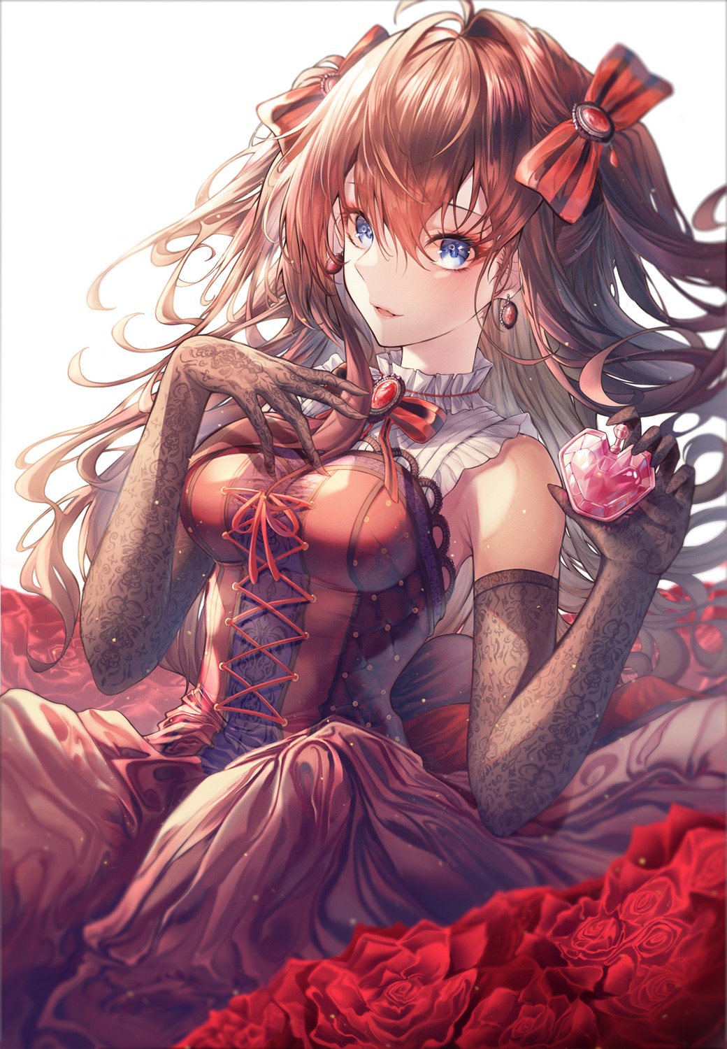 apraxia, dress, ichinose_shiki, skirt_lift, the_idolm@ster, the_idolm@ster_cinderella_girls