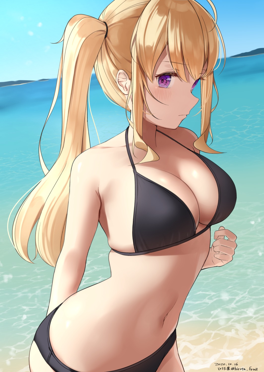 bikini, cleavage, hirota_fruit, nijisanji, nijisanji_seeds, swimsuits, takamiya_rion